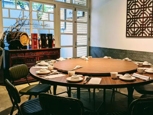 ▲中山對酌是一家以老宅改建成的中式私廚餐廳。（圖／中山對酌提供）