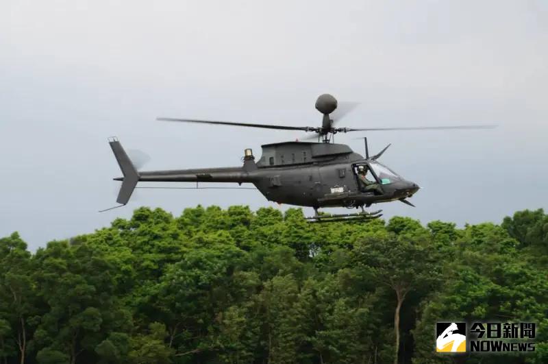▲OH-58D戰搜直升機。（資料照／記者呂炯昌攝）