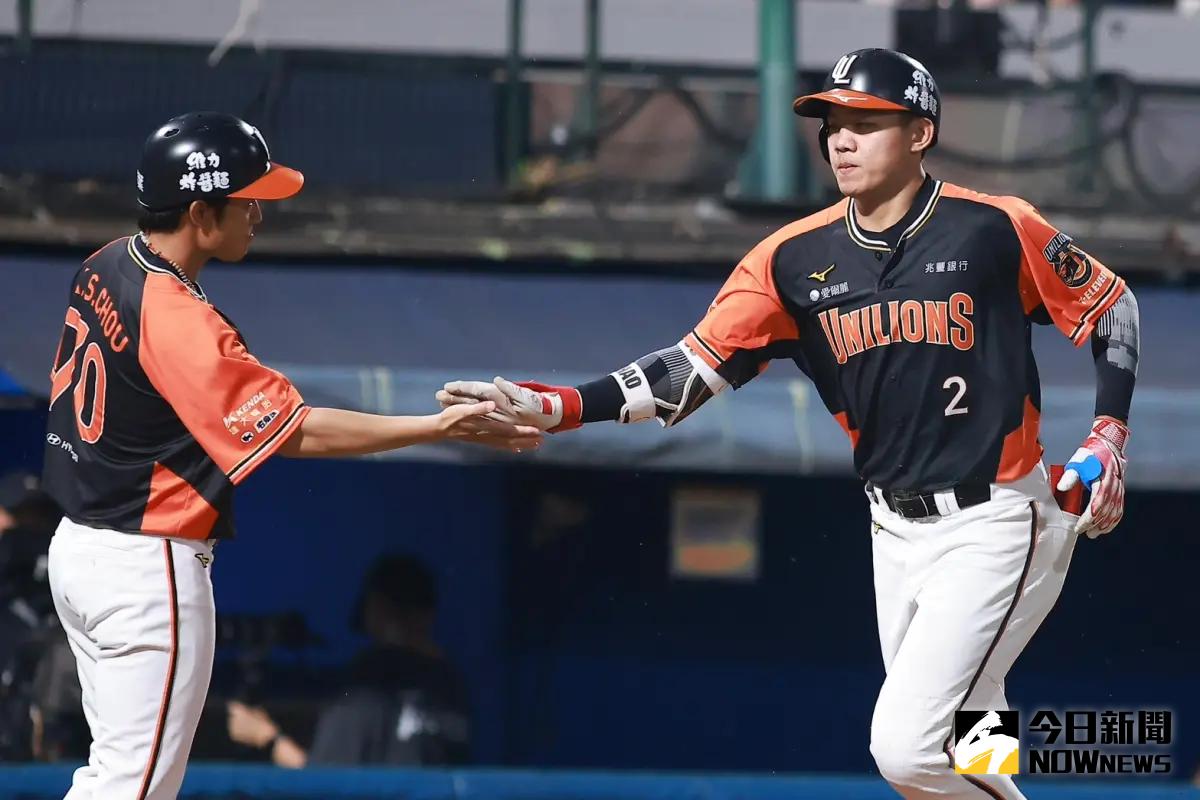 ▲統一獅林子豪因膝傷下二軍，這是他本季首度遭下放二軍。（圖／記者葉政勳攝）