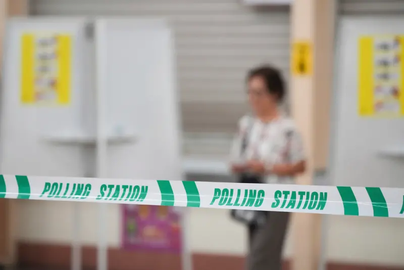 ▲新加坡5月3日舉行第14屆全國大選。（圖／美聯社／達志影像）