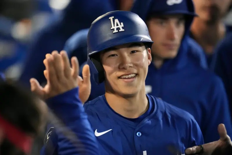 MLB／金慧成終於要升大聯盟！已經與道奇會合　有望補上Edman空缺