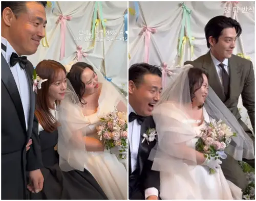 ▲《藍調時光》唐氏症女星鄭恩惠結婚了!韓志旼、金宇彬到場送祝福(圖/鄭恩惠IG) ▲《藍調時光》唐氏症女星鄭恩惠結婚了!韓志旼、金宇彬到場送祝福(圖/鄭恩惠IG)