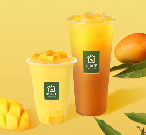 ▲大苑子愛文芒果季5/5開跑！加入新會員領優惠券爽喝「芭梨戀人(L)買一送一」。（圖／CoCo都可提供）