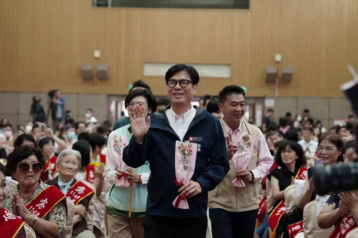 ▲高雄市長陳其邁祝福每位母親母親節快樂。（圖／高雄市社會局）