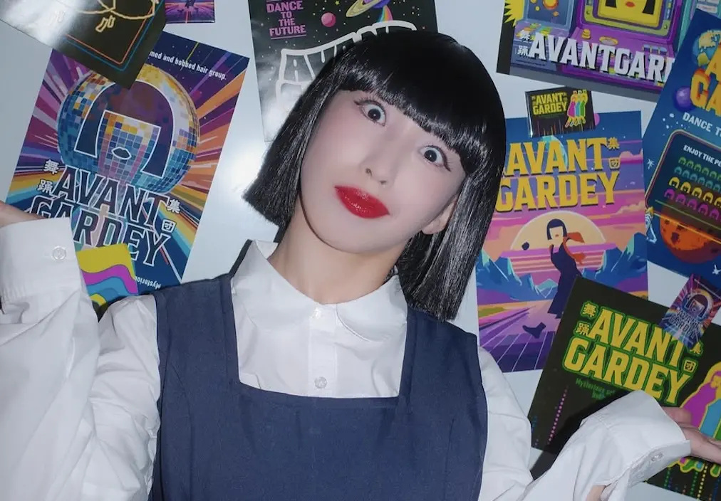 ▲日本人氣舞團avantgardey的成員Nona，近日在社群公開私服照，只見她卸去大紅唇換上清淡的妝容，讓不少粉絲看到後都十分衝擊，「這根本不是同一人！」（圖／Nona IG）