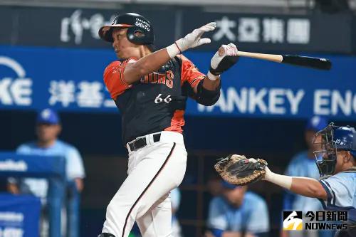 ▲統一獅陳重廷面對富邦悍將單場打下5打點，平生涯最佳紀錄。（圖／記者葉政勳攝）