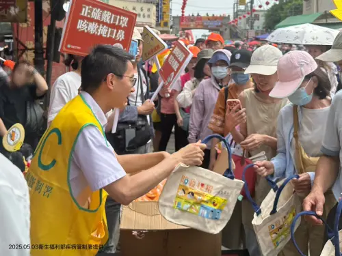 ▲疾管署此次特別設計多樣衛教品