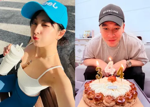 ▲女星阿喜（左）低調與無尊（右）交往3年，大家一致認為她有鄰家女孩、賢妻良母的樣子。（圖／阿喜IG）