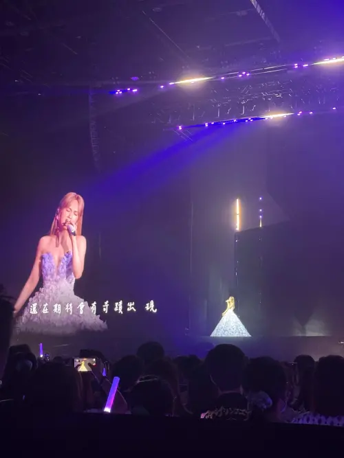 ▲楊丞琳在香港舉辦個人演唱會，好友陳妍希即便受傷也要現身支持。（圖／翻攝自陳妍希微博）