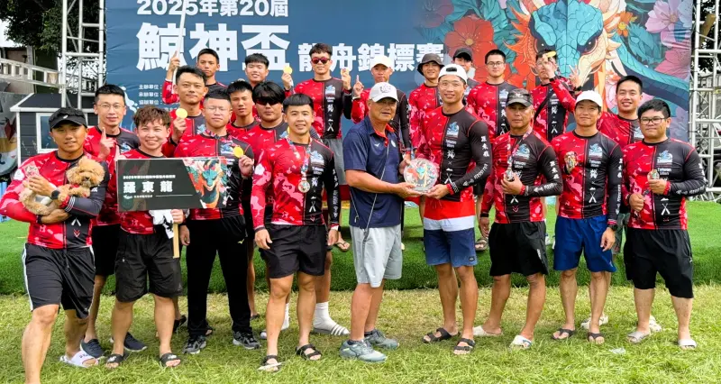 雙北世界壯年運動會前哨戰　JOY POWER 0.19秒差驚險奪鯨神盃冠軍