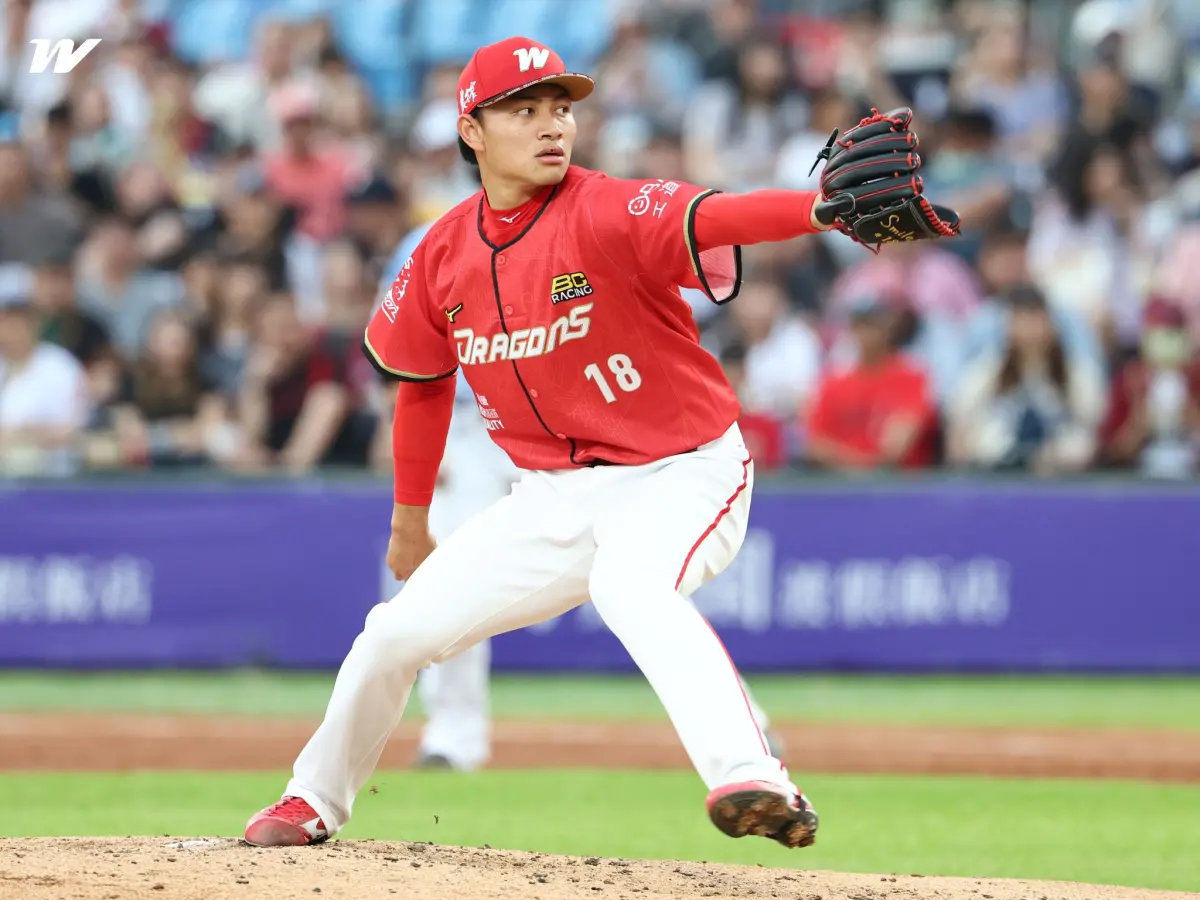 ▲徐若熙想成功旅外甚至爭取更好合約，外界關注的重點無非是「續航力」與「球種搭配」，這也成為足以影響徐若熙生涯定位的2大關鍵。（圖／味全龍提供）