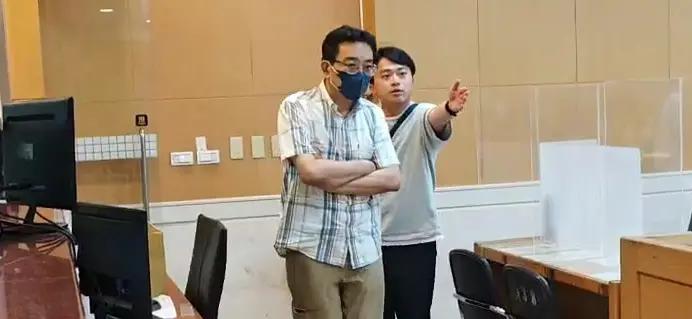 ▲孔子後代孔祥科涉嫌詐欺，檢調約談後20萬交保。（圖／翻攝畫面）