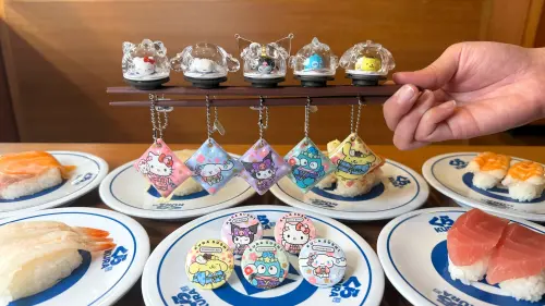 ▲藏壽司最新聯名「三麗鷗15款扭蛋」，5月9日開搶。（圖／藏壽司提供）