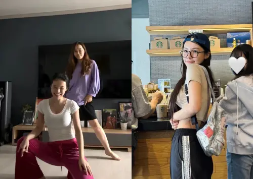 李多慧常以素顏亮相社群平台。(圖/李多慧Threads) ▲李多慧常以素顏亮相社群平台,這次還發出和媽媽一起素顏跳舞,零偶包樣貌十分討喜。(圖/李多慧Threads)