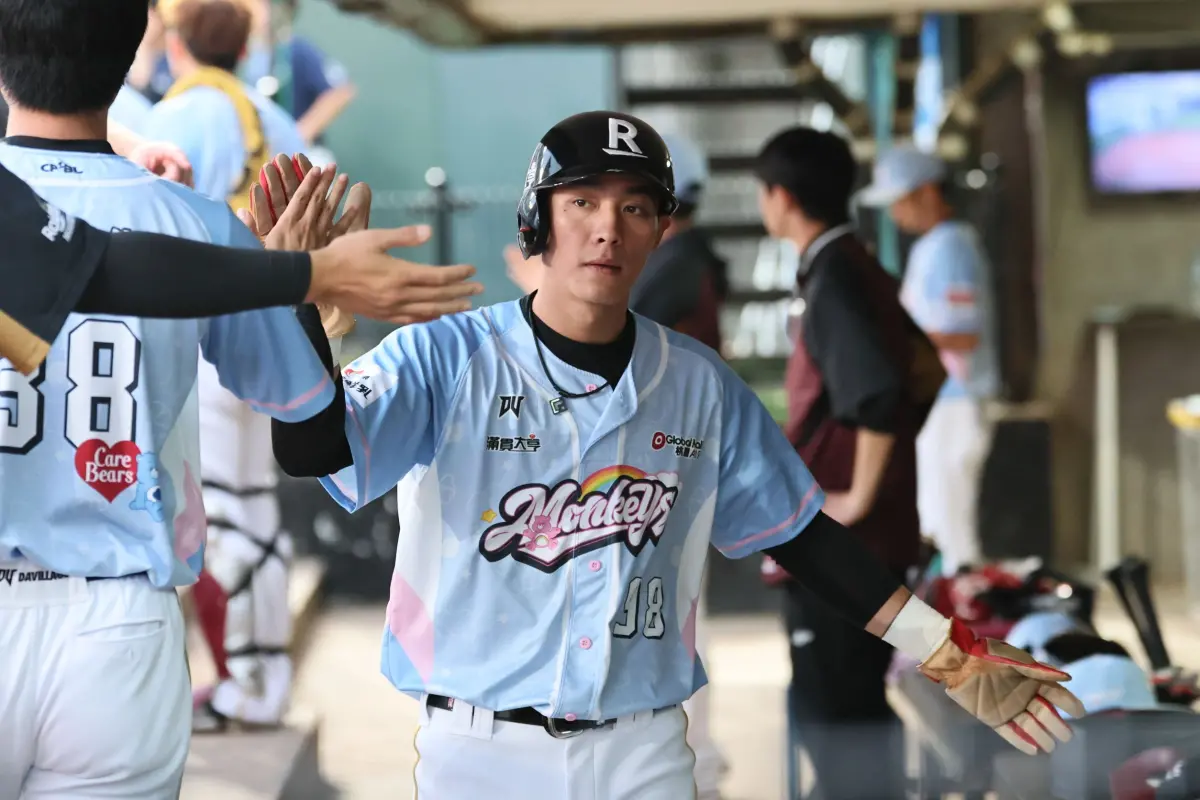 ▲樂天桃猿開路先發陳晨威，上週日面對味全龍罕見在首打席抗議好球帶。（圖／樂天桃猿提供）