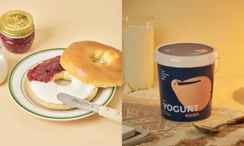 CoCo買一送一!4大手搖飲優惠喝到母親節 中信兄弟啦啦隊聯名杯 ▲發發牧場新品「晚安優格買一送一」、送奇異鳥療癒周邊。(圖/發發牧場提供)