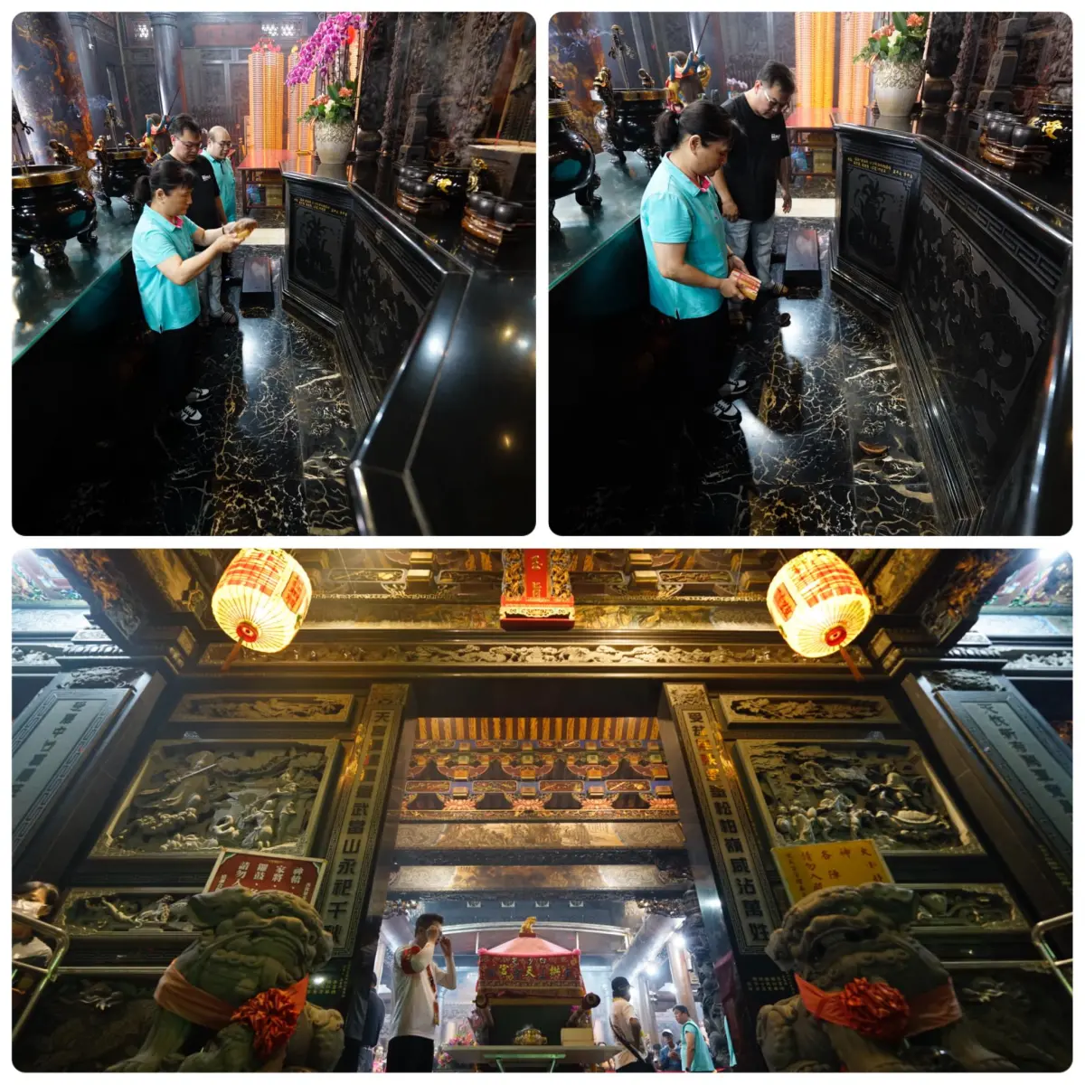 ▲白沙屯媽祖駐駕在名間鄉松柏嶺受天宮，引來不少信徒質疑打破規矩。（圖／翻攝自溫宗翰臉書）