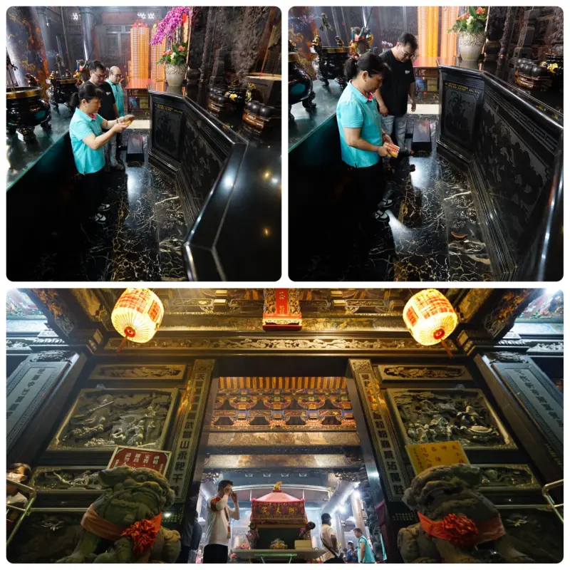 ▲白沙屯媽祖駐駕在名間鄉松柏嶺受天宮，引來不少信徒質疑打破規矩。（圖／翻攝自溫宗翰臉書）