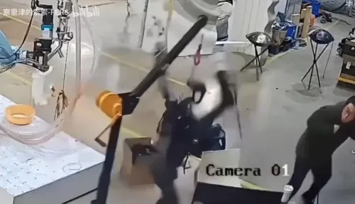 中國機器人「失控暴走」襲擊工程師！30秒驚悚片瘋傳
