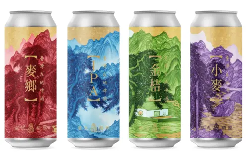 ▲2017年姚瑞中與臺虎精釀啤酒合作重塑品牌包裝意象。(圖/姚瑞中提供) ▲2017年姚瑞中與臺虎精釀啤酒合作重塑品牌包裝意象。(圖/姚瑞中提供)