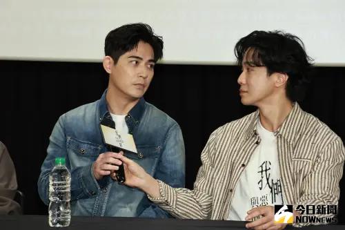 《我們與惡的距離II》周渝民、薛仕凌。（圖／記者吳翊緁攝）