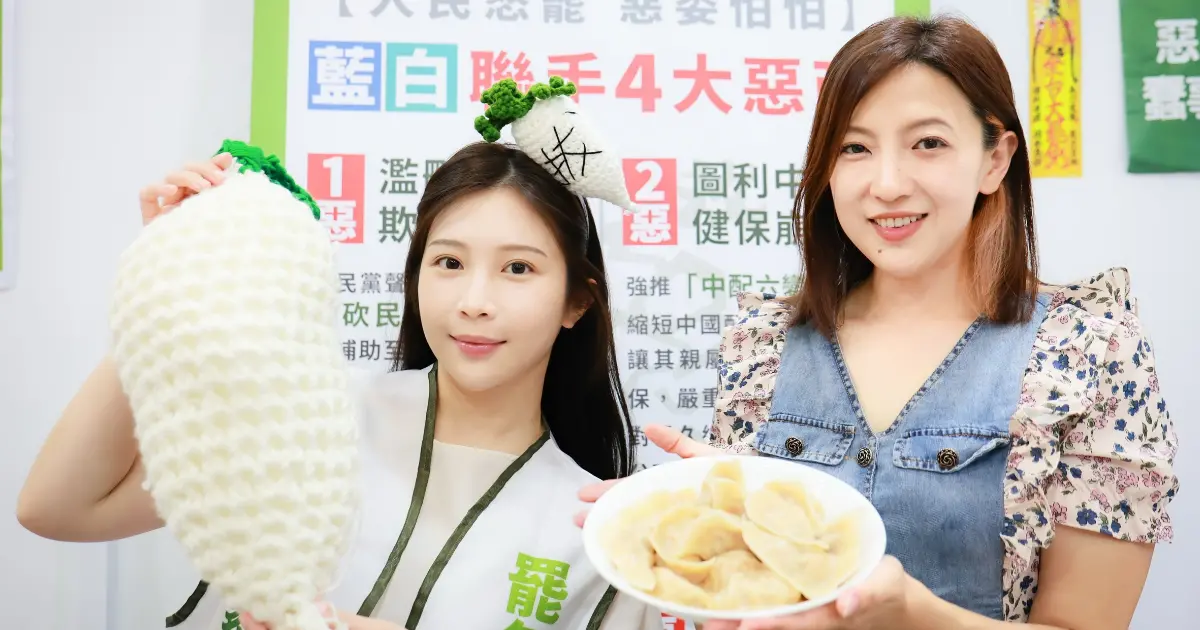 ▲罷免羅明才衝刺 鄭家純、陳乃瑜聯手拚連署（圖／劉祐龍攝影）