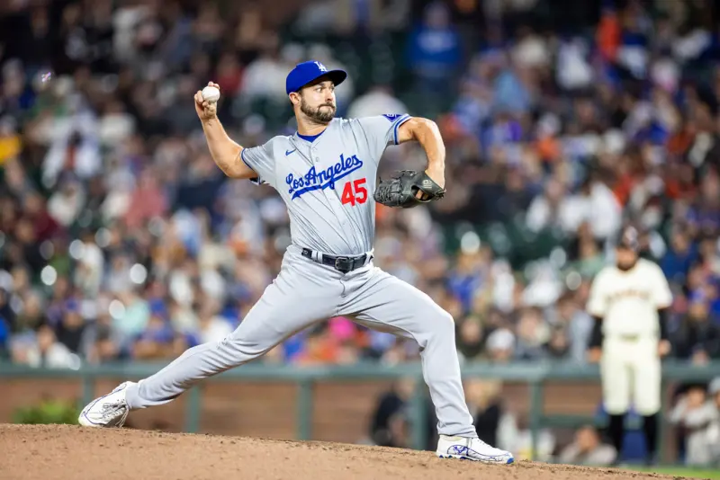 ▲道奇隊投手J.P. Feyereisen重返大聯盟吞敗後，賽後又遭到下放。（圖／美聯社／達志影像）