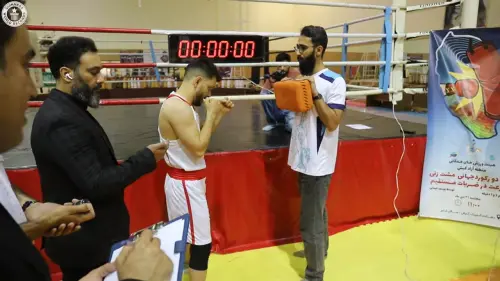 ▲伊朗的格鬥選手伊瑪尼（Yousef Imani）2024年1月才以1分鐘出拳449次成為世界紀錄保持人，沒想到頭銜在近期被奪走。（圖／YT@Guinness World Records）