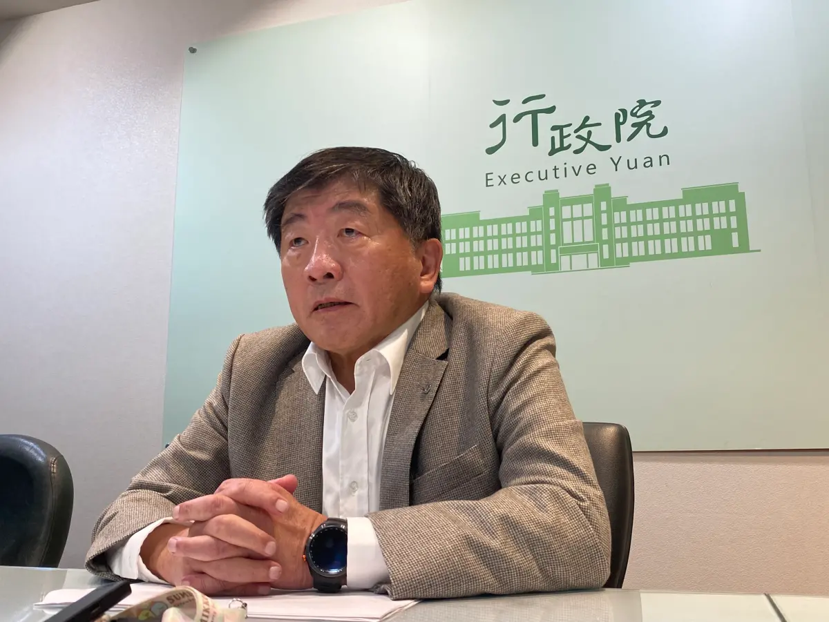 ▲行政院政委陳時中說明明日將通過的《兒童托育服務法》草案，明定托育機構30天錄影畫面將上傳地方政府雲端。（圖／記者陳威叡攝，2025.05.07）