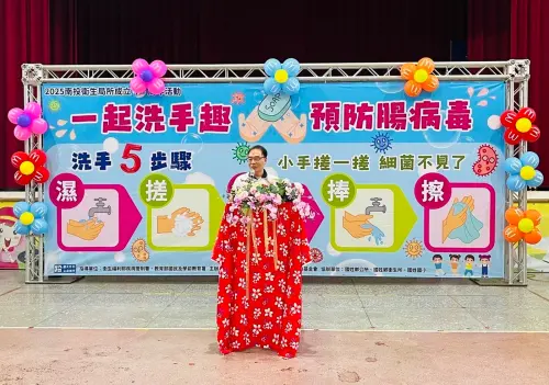 國教署卓宋簡任視察致詞 ▲國教署卓宋簡任視察致詞。(圖/國教署)