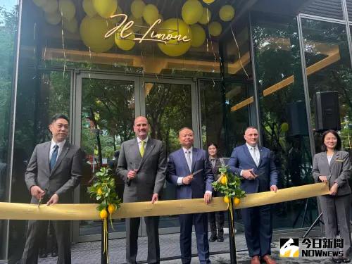 ▲台中勤美洲際酒店沐檸餐廳，今日開幕，同步開啟面向草悟道的全新主入口，（圖／記者金武鳳攝，2025.5.7)