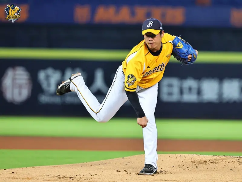 ▲中信兄弟鄭凱文先發面對統一獅，主投6局失1分，幫助球隊以7：4獲勝，終止獅隊4連勝。（圖／中信兄弟提供）