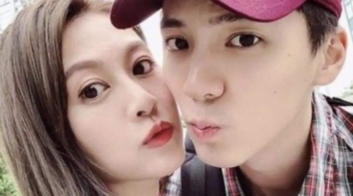 ▲《棒棒堂》男星拿鐵（右）2022年11月與「分手妹」陳佩佩（左）宣布離婚，昨（7）日前妻指控男方家暴打到自己流血、裝好人及與女性友人曖昧等，「對逃避型人格、言語、行為冷暴力、對外裝好人的人，只能開撕了。」直呼被逼瘋了。（圖／翻攝自陳佩佩臉書）