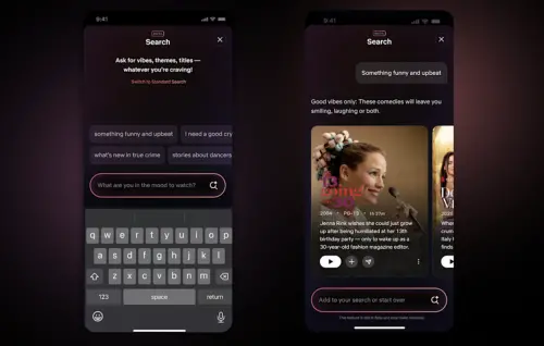 ▲生成式AI搜尋功能將在iOS版本小規模測試，支援自然語言輸入。（圖／翻攝官網）