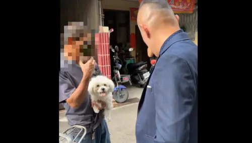 逼「總裁」抽煙吃檳榔遭肉搜!江和樹怒上門揪惡飼主 結局大反轉 ▲林姓男子表示並沒有虐狗的意思,並為不當行為向社會大眾道歉。(圖/翻攝江和樹臉書,2025.05.08)