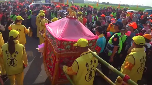 ▲(圖/翻攝自白沙屯媽祖網路電視台YT) ▲(圖/翻攝自白沙屯媽祖網路電視台YT)