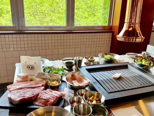 ▲金豬食堂台北店開幕前搶先開箱。（圖／記者蕭涵云攝）