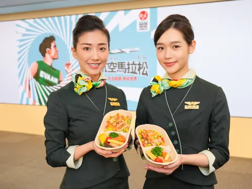 ▲長榮空廚為全馬跑者設計專屬完賽餐盒，添加高蛋白及富含膳食纖維的食材。（圖／主辦提供）