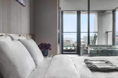 即日起至7月7日,只要騎乘Booking.com聯名YouBike,就有機會抽中煙波大飯店住宿券。(圖/Booking.com提供) ▲即日起至7月7日,只要騎乘Booking.com聯名YouBike,就有機會抽中煙波大飯店住宿券。(圖/Booking.com提供)