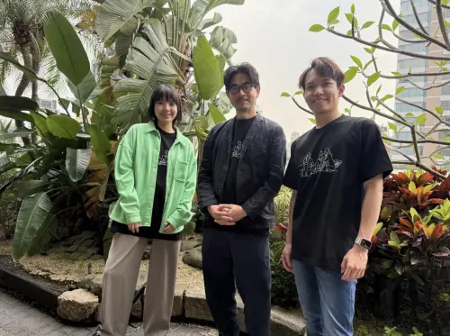 ▲鍾雪瑩（左起）、黃修平、吳祉昊一起創造《看我今天怎麼說》的好成績，除了在金馬獎上獲獎外，也在香港締造票房佳績。（圖／記者蘇詠智攝）