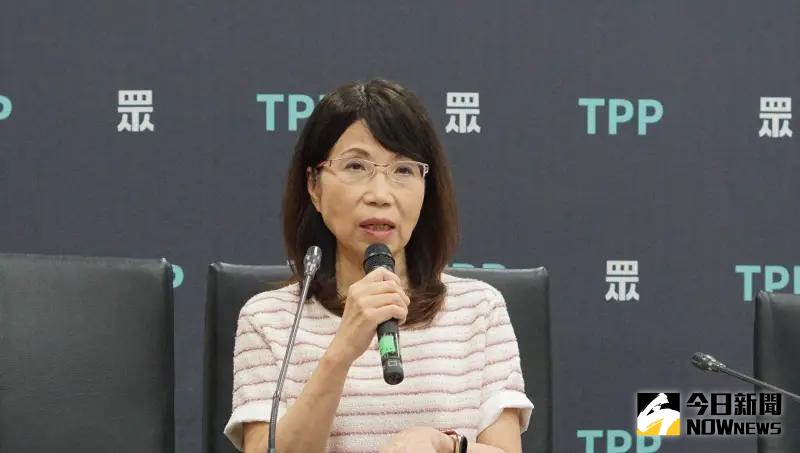 ▲民眾黨立委陳昭姿語出驚人表示，「台灣第一葉克膜專家是誰？不是柯文哲嗎？放他出去搶救是不是更有用？」。（圖／記者呂炯昌攝）