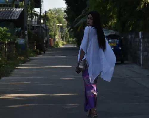 ▲跨性別演員蔡書綺在《誰在看著我們》也有驚人表現。（圖／攝露士提供