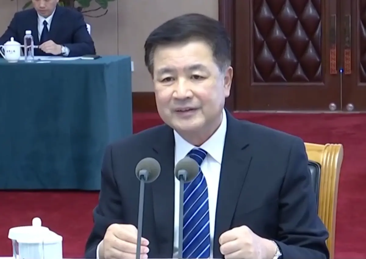 ▲有外媒指出，中國公安部長王小洪也將參與美中在瑞士的會談，可能是要談論芬太尼等問題。（圖／翻攝自微博）