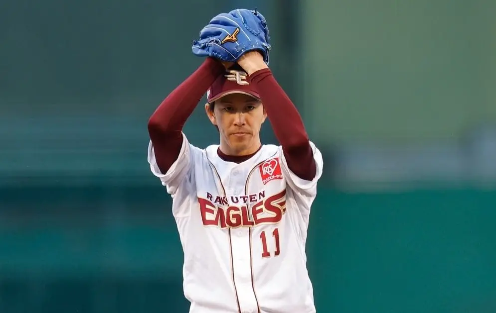 ▲東北樂天金鷲投手岸孝之，明日將與古林睿煬交手。（圖／取自東北樂天金鷲IG）