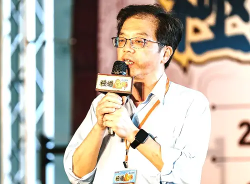 ▲漁業署副署長林頂榮致詞。(圖/農業部漁業署提供) ▲漁業署副署長林頂榮致詞。(圖/農業部漁業署提供)