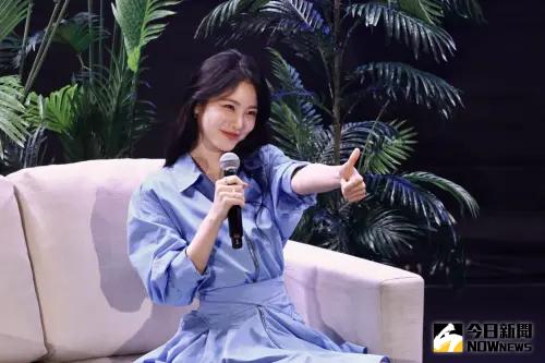 ▲辛睿恩三重見面會。(圖/記者李政龍攝) ▲辛睿恩三重見面會。(圖/記者李政龍攝)