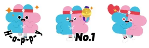 ▲LINE免費貼圖「2025雙北世壯運吉祥物壯寶」。（圖／取自LINE）