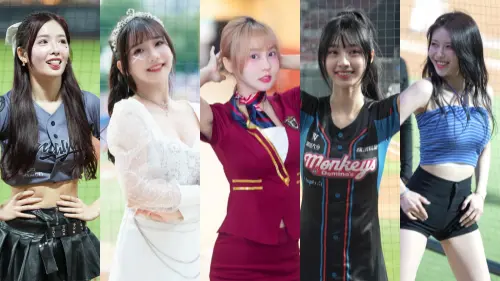 ▲啦啦隊女孩們光鮮亮麗的舞台背後，隱藏著無數傷痛與掙扎。《NOWnews今日新聞》盤點近期帶傷登上應援舞台的女孩們，如：菲菲（左起）膝傷纏身、奶昔為夢想自費打PRP，以及崔荷潾、嘎琳、李雅英等人都選擇帶傷奮鬥，甚至犧牲健康只為繼續站在舞台上，讓讀者們一同見證啦啦隊女孩為夢想的堅韌與不屈。（圖／記者張一笙攝、翻攝自奶昔、崔荷潾IG）