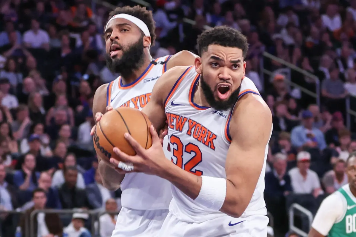 ▲尼克隊在主場季後賽G3以22分慘敗給塞爾提克，球迷心碎怒吼，要求退錢，麥迪遜花園廣場瀰漫著失望氣氛。（圖／路透／達志影像）