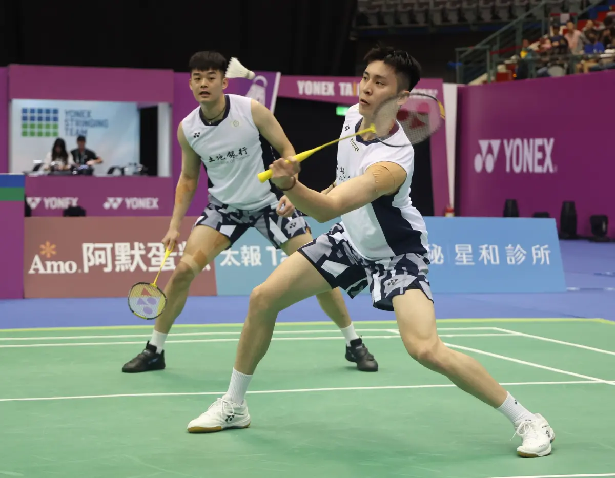 台北羽球賽／「台灣雙塔」戰勝韓國世錦賽金牌！男、女雙皆奪冠
